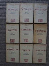 Les grands orateurs républicains (lot de 9 tomes). Editions Hemera, 1949 / 1950