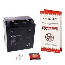 Batteria GEL Piaggio Hexagon 180 GTX Super, 1999-2002, pronta all'uso incl. deposito 7,50