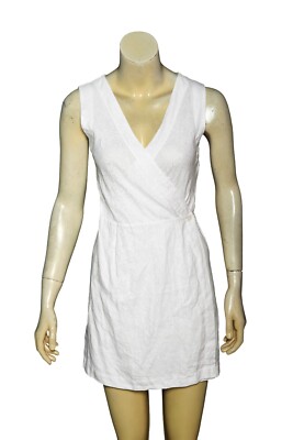 Posse Wrap Mini Dress XS 2 Women's Casual Sleeveless Boho Short NEW 41299