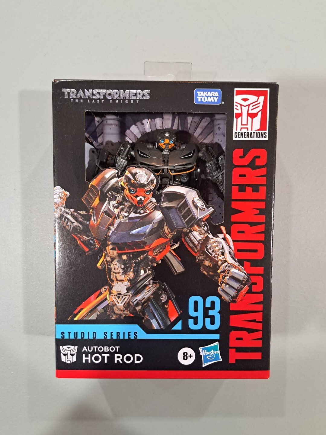 TRANSFORMERS STUDIO SERIES 93 THE LAST KNIGHT HOT ROD Brand NEW SEALED! Rare!! eBay
