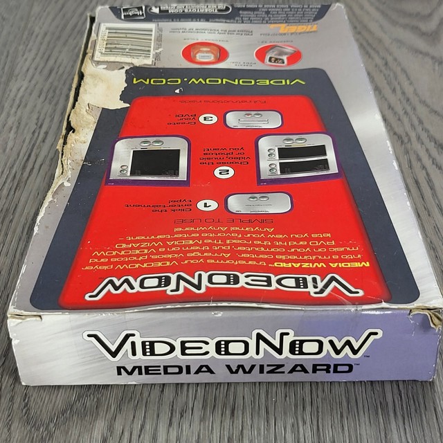 VideoNow Media Wizard Create Your Own Discs 4 Blank PVDs JEWEL Cases