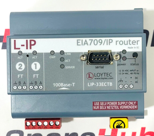 LOYTEC EIA709 IP Router LIP-33ECTB - 第 1/10 張圖片