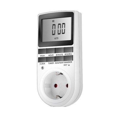 Timer Digital Timer Programmable Time Switch Outlet 230V Timer Socket 60Hz  #F1