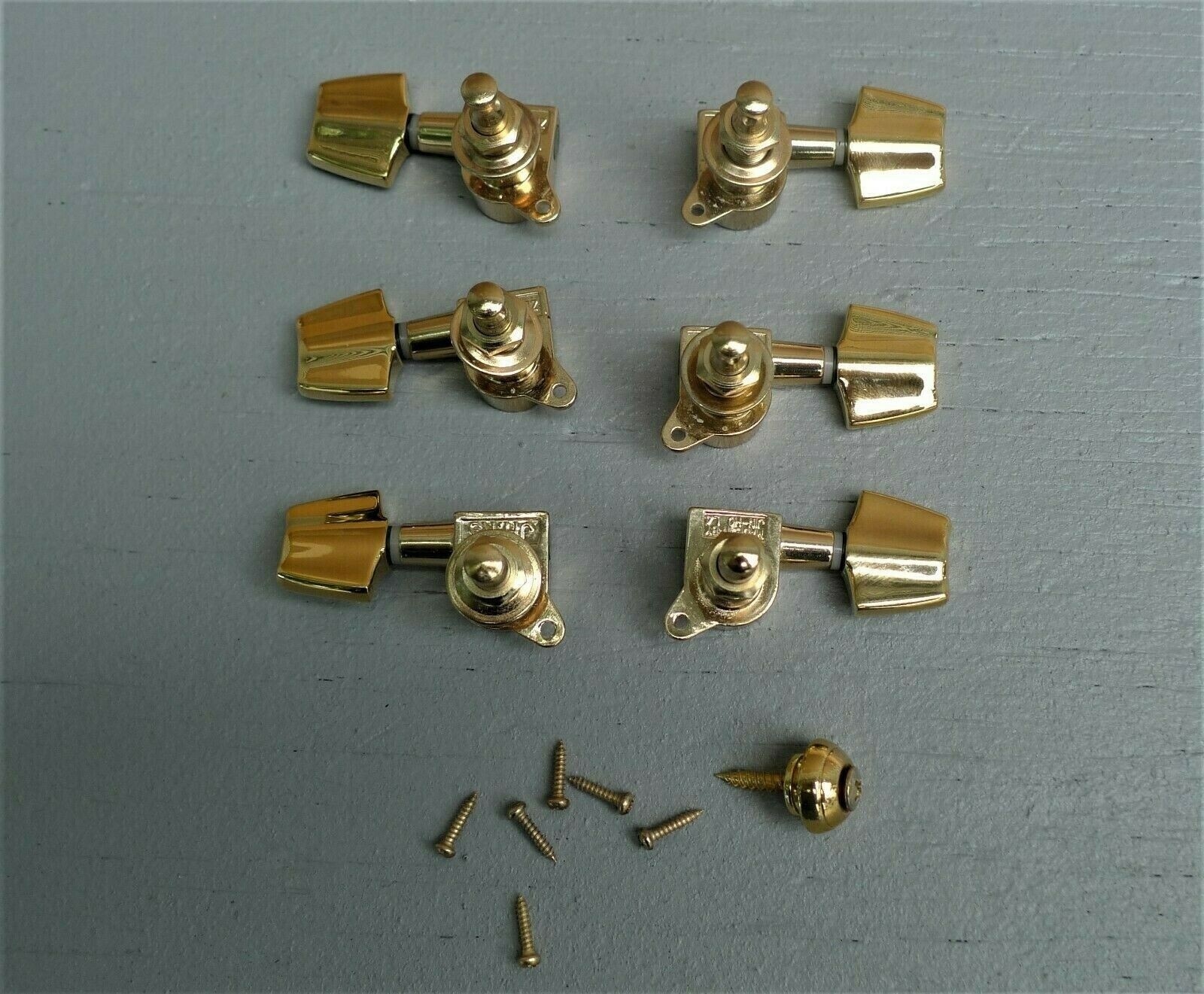 6 tasti tuning IBANEZ STILE ARTISTA PRESSOFUSO ORO 3+3 attacchi a vite laterali