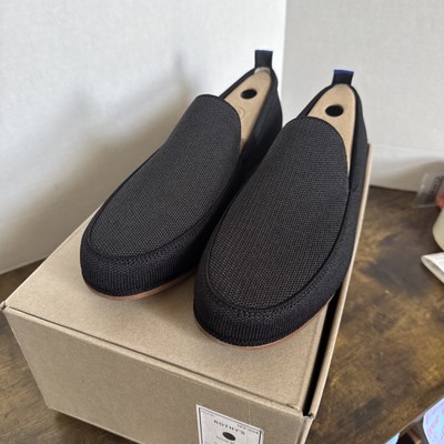 Rothy's Men s The Ravello Loafer Stone Black Size 9.5 NEW