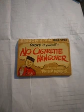 Vintage Matchbook Cover PHILIP MORRIS Cigarettes Billboard FRONT STRIKE 