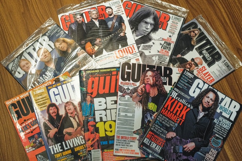 Guitar Magazine lot 23 Mags. 4 Sealed. Large Collection of Back Issues