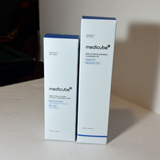 medicube Zero Pore Double Cleanse Set Oil Foam AHA BHA PHA 4.23/6.8oz
