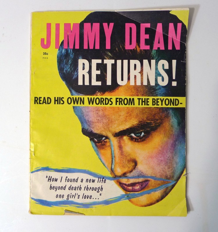 RARE 1956 Rave Publications - James Dean - Jimmy Dean Returns! Magazine