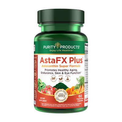 AstaFX Plus - Astaxanthin Super Formula 60 caps Purity Products Lycopene