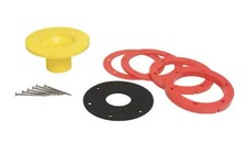Oatey 1/4 in. - 1-5/8 in. Toilet Flange Extender Kit