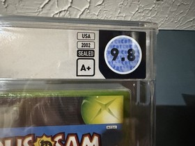 Serious Sam (Microsoft Xbox, 2002) WATA Graded 9.8 A+ NEW SEALED not PSA VGA