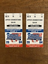 2004 College World Series CWS Championship Game Tickets Cal State Fullerton Wins