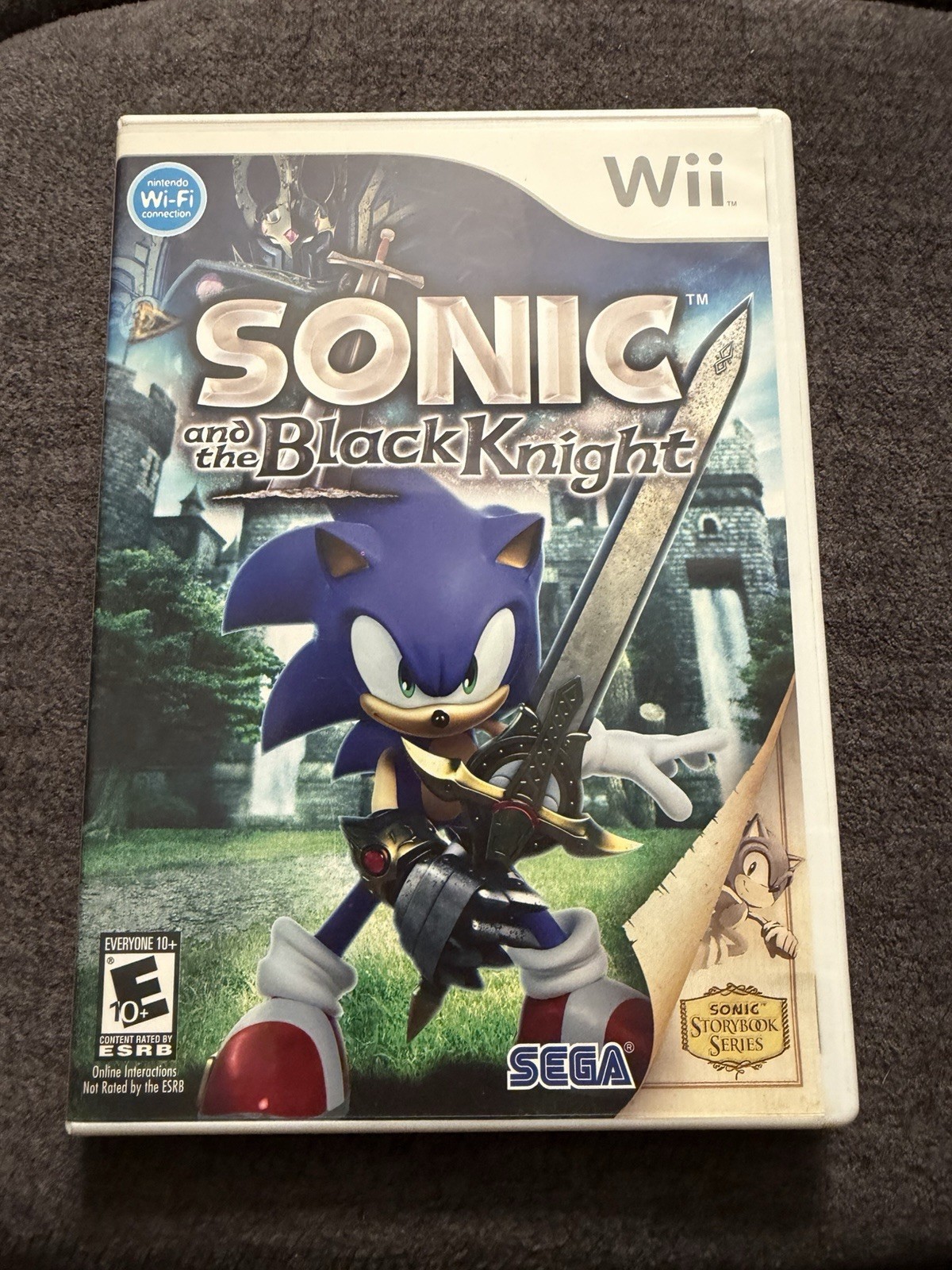Sonic and the Black Knight (Nintendo Wii, 2009) CIB