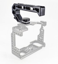 DSLR Cage Handle Multi-Function w/ Cold-Shoe  Metal Rail Grip Gear Cam