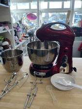 Bob Home Küchenmaschine mit Waage metallic-rot