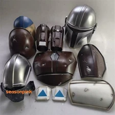 Star Wars Mandalorian Din Djarin Cosplay Armor Set Full Body Helmet Equipment