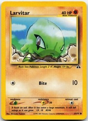 Larvitar 57/75 Neo Discovery Common