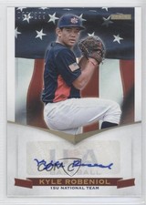 2012 USA Baseball National Team 15U Signatures 38/299 Kyle Robeniol #16 Auto 0c2