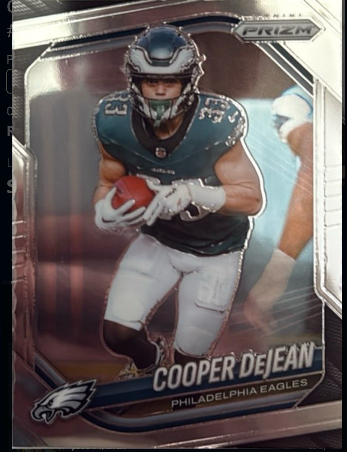 2024-2025 Panini Prizm/Donruss Cooper DeJean Eagles 3 Card Lot Rated Rookie #170
