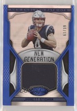 2019 Certified New Generation Jerseys Mirror Blue 61/99 Jarrett Stidham uk2