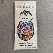 Little Sleepies Sweet Pea Swaddle NIB