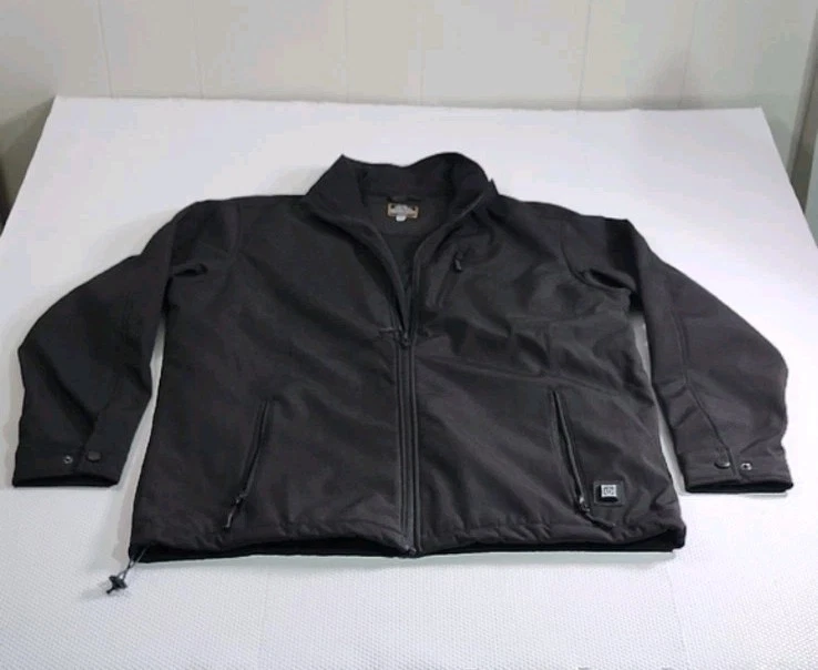 American Outback Men's Black Heated Jacket