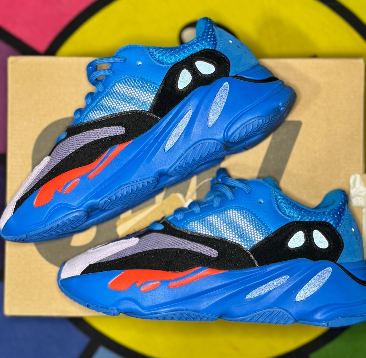 Adidas Yeezy Boost 700 Hi-Res Blue Men’s Size 14 Brand New 100% Authentic DS NEW Yeezy Boost 700 Hi-Res Blue Size 12 Used Like New Price $150 OBO main image 2