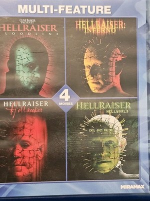 Hellraiser Blu-ray Collection: Hellbound II, III, Bloodline, Judgement + Digital