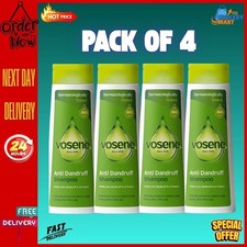 4-pack Vosene Original Anti-Dandruff Shampoo 300ml for daily use 8.33 per litre