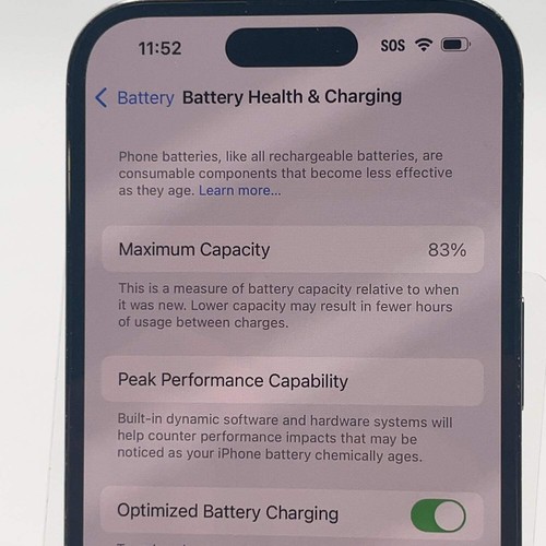Factory Unlocked Apple iPhone 14 Pro 256GB Deep Purple MQ1D3LL/A - Picture 6 of 7