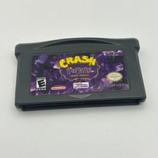 Crash Bandicoot Purple: Ripto's Rampage Game Boy Advance GBA Authentic Cartridge