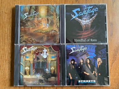 Savatage CD Lot Edge Thorns Handful Rain Streets Rock Opera Gutter Ballet