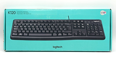 Logitech K120 Kabelgebundene Business Tastatur Nordisches QWERTY-Layout