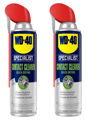 WD-40 Specialist Silikonspray 2x400 Ml – Mit Smart Straw Für Präzises Sprühen