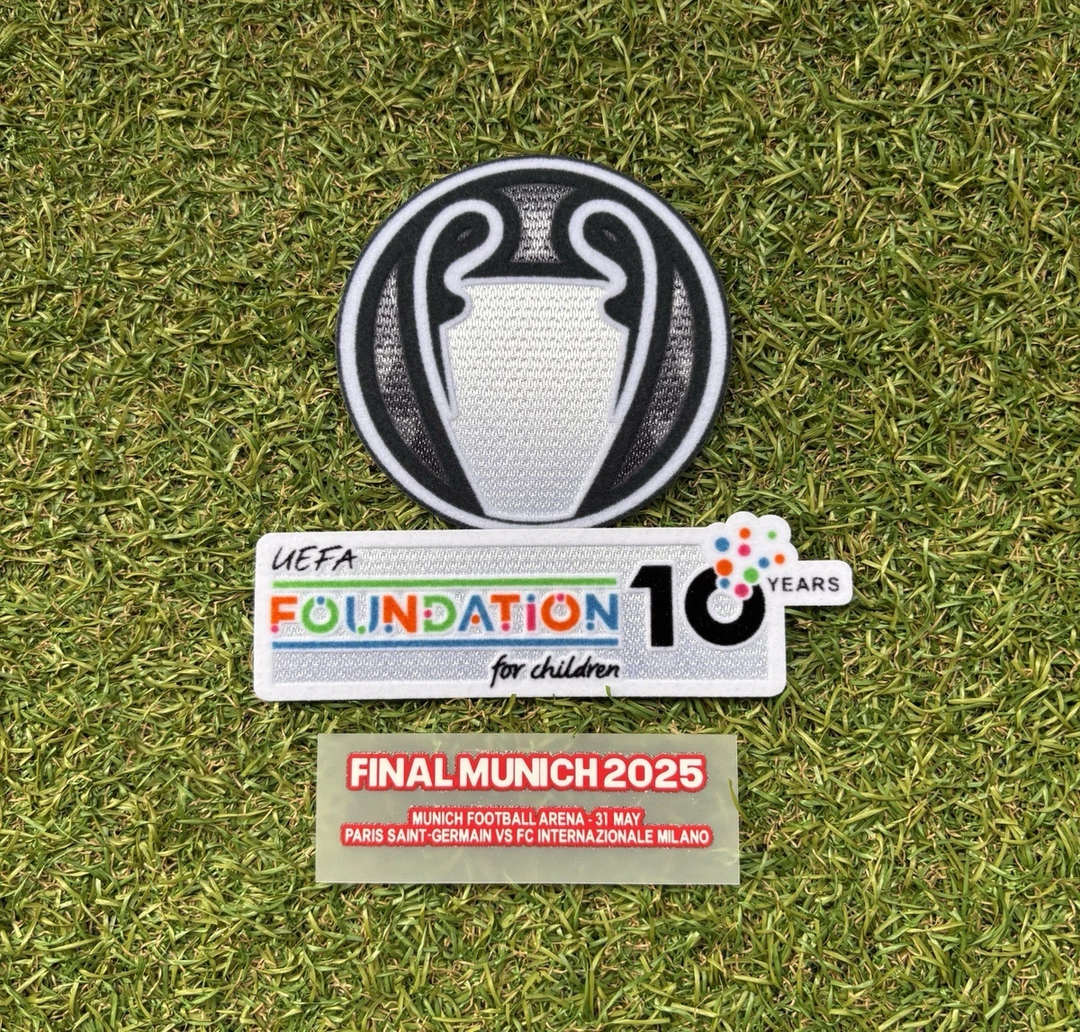 Set Flocage Dembélé #10 PSG Ligue Des Champions 2024/25 + Patch UEFA + Finale