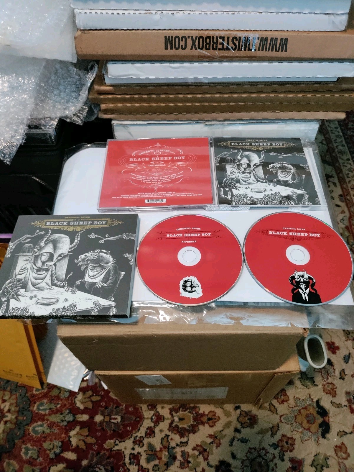 Okkervil River Black Sheep Boy / Boy Appendix 2 CD Set Pavement Arcade Fire