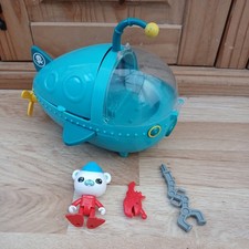 Octonauts Gup A with Captain Barnacles Figure and Accessories Incomplete Set