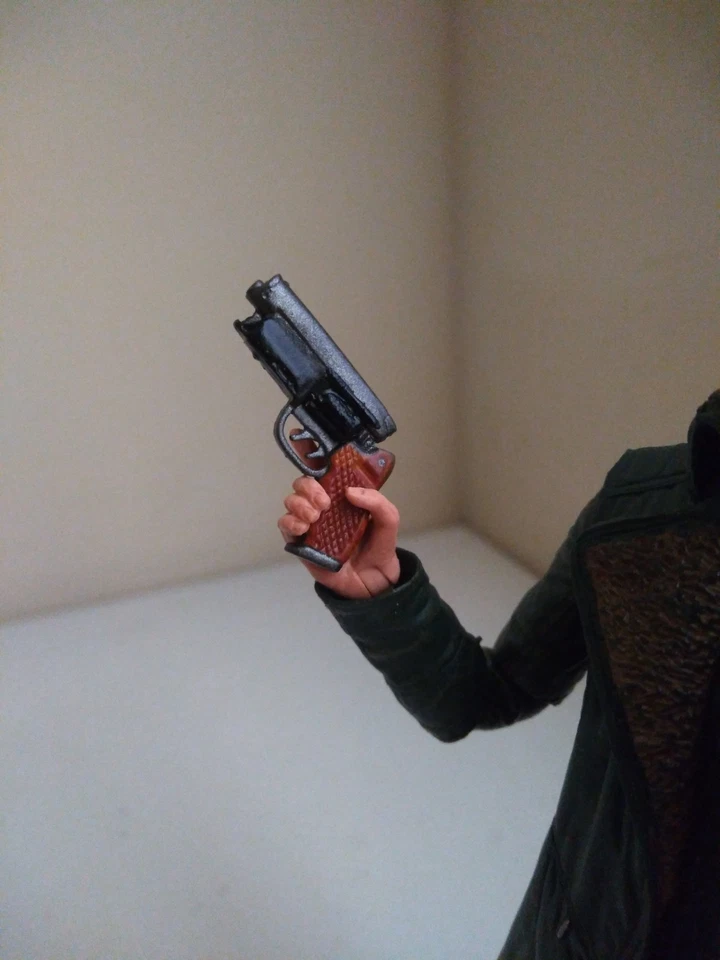 Figura de acción Neca Blade Runner 2049 Oficial K & DECKARD usada VENDEDOR DE EE. UU. *** Foto 4 de 4