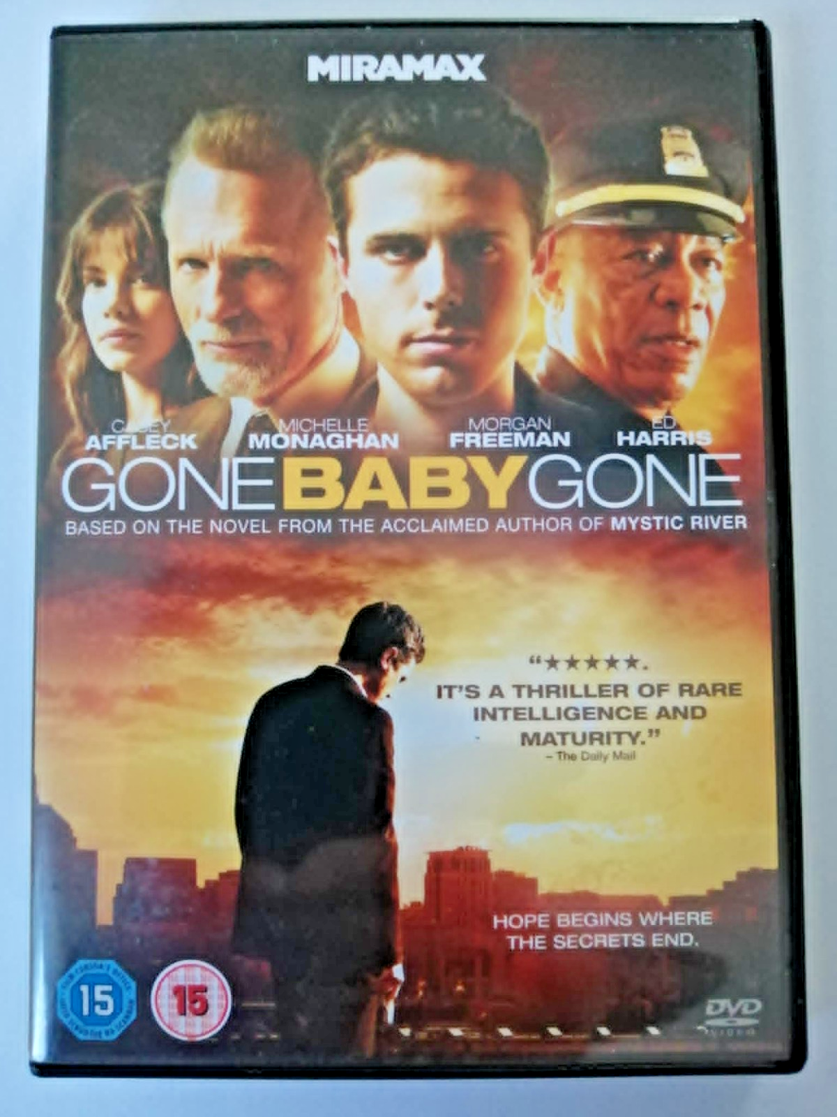 DVD Gone Baby Gone. Movie. Casey Affleck. Michelle Monaghan. Morgan Freeman