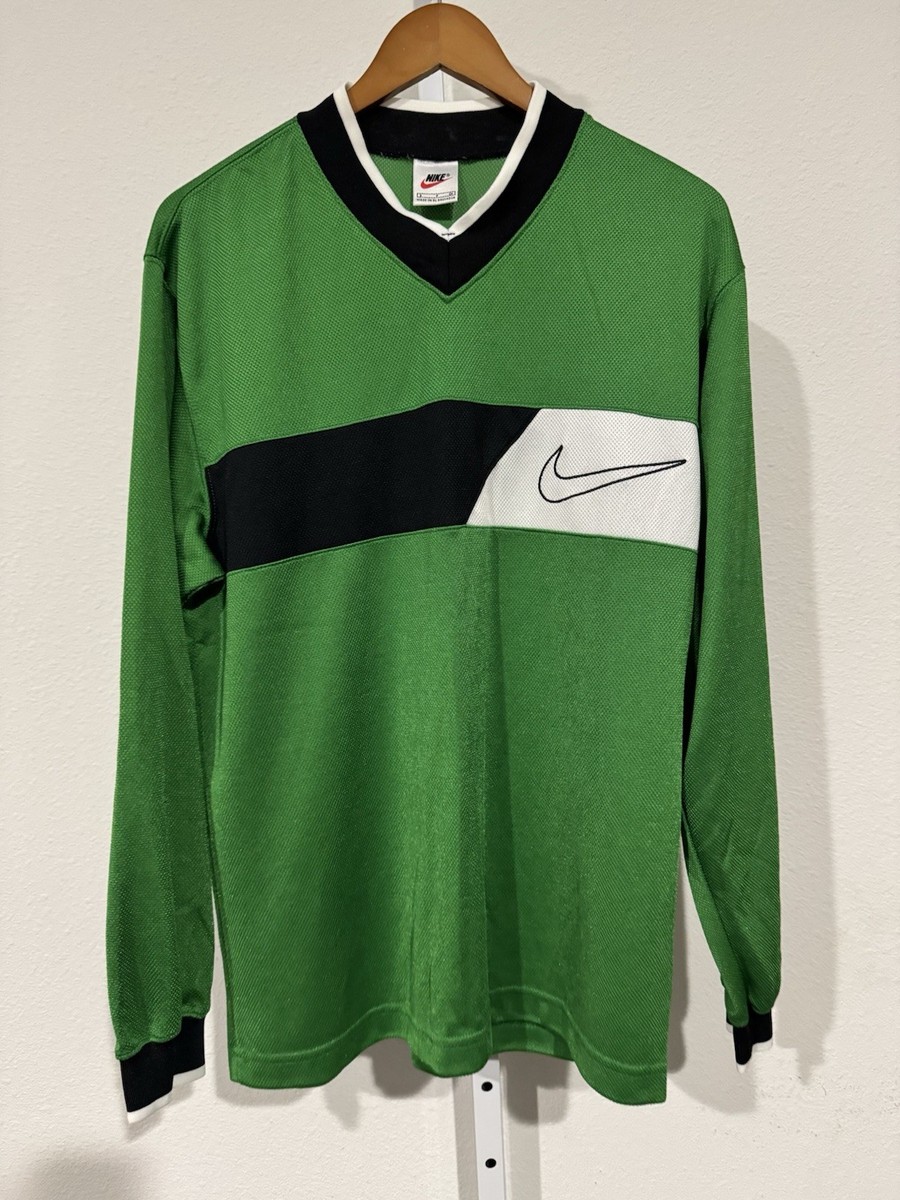 Vintage 90s Nike Jorge Campos Era Soccer Training Jersey Size