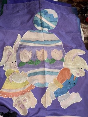 7 Outdoor 28x40 Flags Easter,2 Xmas, Halloween, Valentines, 4th July Butterfly