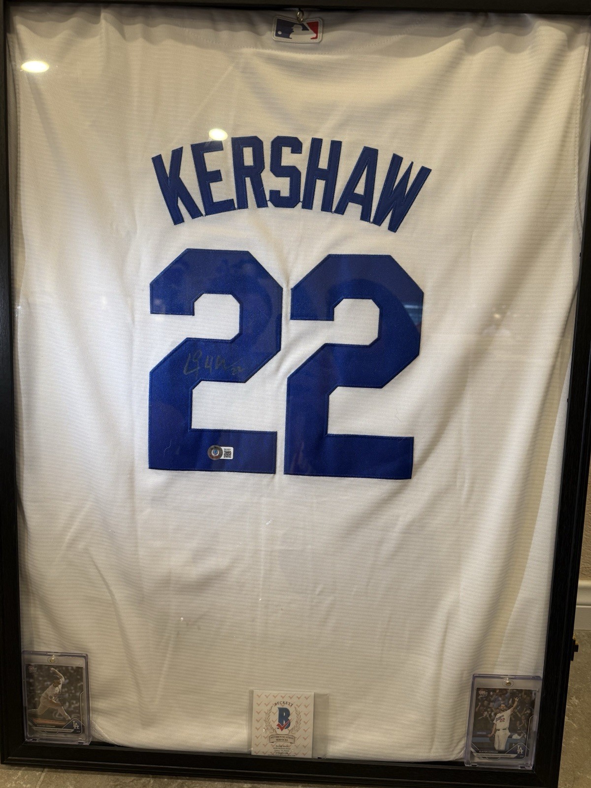Clayton Kershaw Autographed Signed Los Angeles Dodgers Jersey Dodgers 