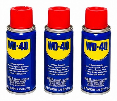 WD-40 Multi Use Product Spray 2.75 Oz (3 PACK) Lubricant Rust Protection