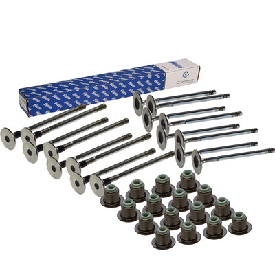16x FRECCIA Ein/Auslassventil Ventilschaft Set für C-MAX FOCUS 1-3 VOLVO 1.4-1.6