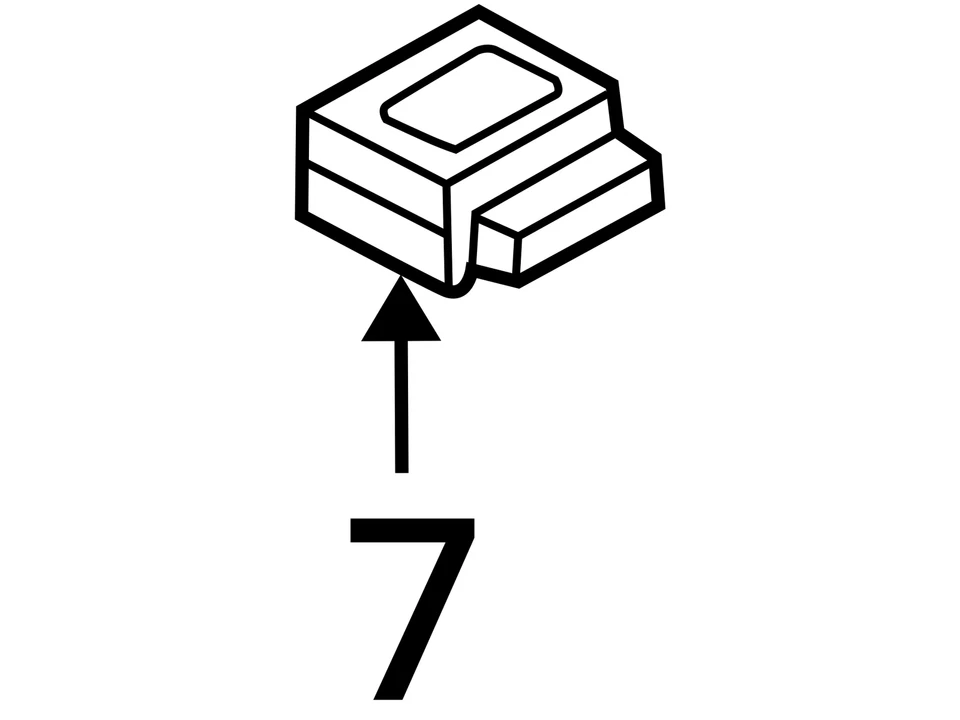 Chassis ECM Bag Roof s VIN A 8th Digit Fits 10 FUSION 850022 - Image 4 of 4