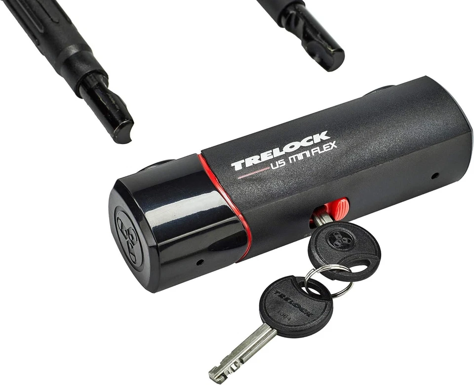 Trelock U5 Mini 180mm Lock and Flex Cable Sold Secure Gold - Image 3 of 4