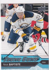 2016-17 UPPER DECK NICK BAPTISTE YOUNG GUNS