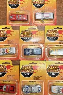 Vintage Speed Wheels Series VII Diecast Lot of 8   Sport Cars Mix - NIP