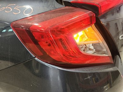 Driver Left Tail Light Sedan Quarter Mounted Fits 16-21 CIVIC 1393087